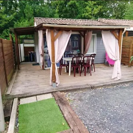 Chalet Chalet Cosy A Mestras Avec Piscine Partagee Gujan-Mestras