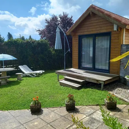 Chalé Avec Piscine Partagee A